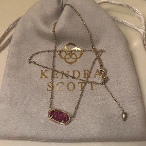Kendra Scott druzy necklace
